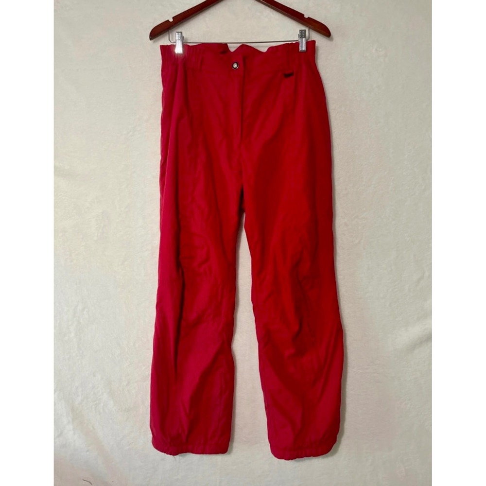 Boulder Gear Classic Red Snow Pants Womens Sz 10 Thinsulate Insulated Ski Pant